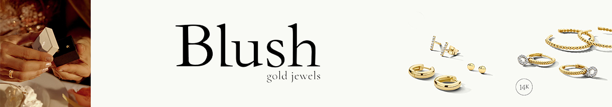 Blush zlatni nakit 14 k gold