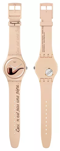 SO29Z124 SWATCH La Trahison Des Images By Rene Magritte unisex ručni sat