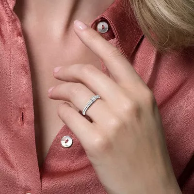 1155WZI/56 BLUSH ZLATNI NAKIT 14ct ženski prsten