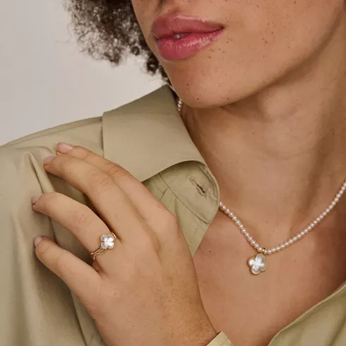 1269YMQ/54 BLUSH NAKIT ženski prsten 14ct