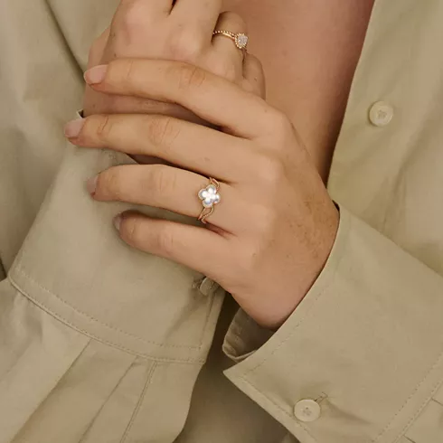 1272YMQ/54 BLUSH NAKIT ženski prsten 14ct