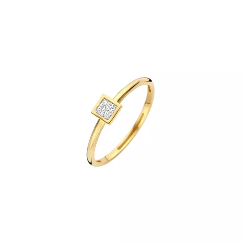1274YZI/52 BLUSH NAKIT ženski prsten 14ct