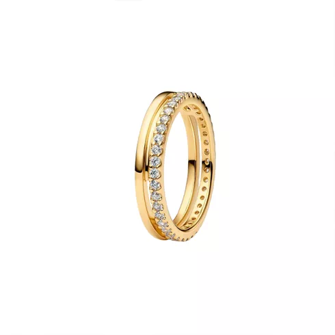 163799C01-56 PANDORA Double Band  ženski prsten