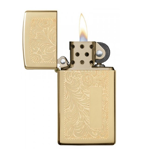 1652B ZIPPO Venitian Slim Brass upaljač