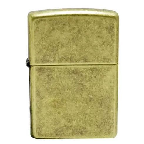 201FB ZIPPO UPALJAC -ANTIQUE BRASS