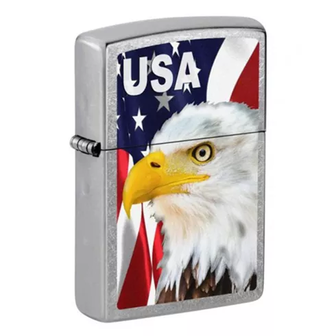 207-107807 ZIPPO Eagle and Flag upaljač