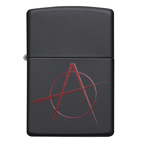 20842 ZIPPO Upaljač -Anarchy Black Matte