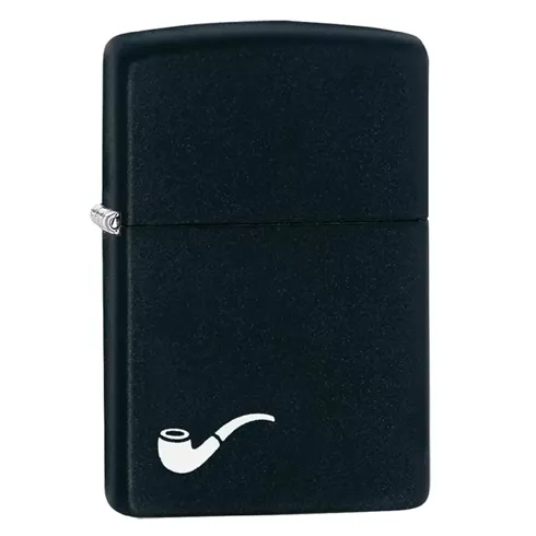 218PL ZIPPO Upaljač-Black Matte  Pipe