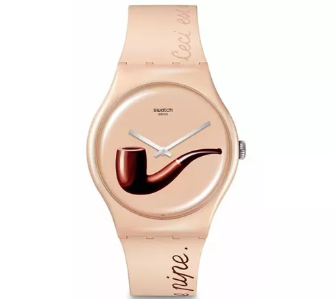 SO29Z124 SWATCH La Trahison Des Images By Rene Magritte unisex ručni sat