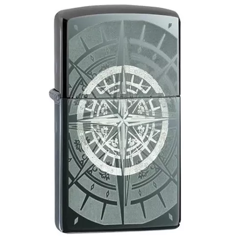 29232 ZIPPO  Upaljač -Black Ice Compas