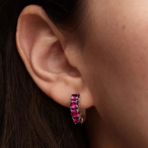 293851C02 PANDORA Hoop ženske minđuše