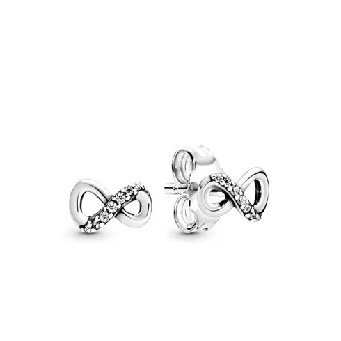 PANDORA  298820C01 Sparkling Infinity Stud ženske minđuše