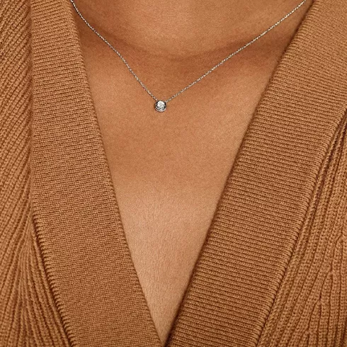 3114WDI  BLUSH ZLATNI NAKIT 14ct ženska ogrlica