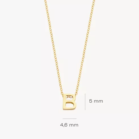3155YGO_B BLUSH NAKIT ženska ogrlica 14ct