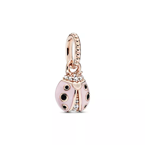 387909EN160 PANDORA Rose Lucky Pink Ladybird nakit privezak