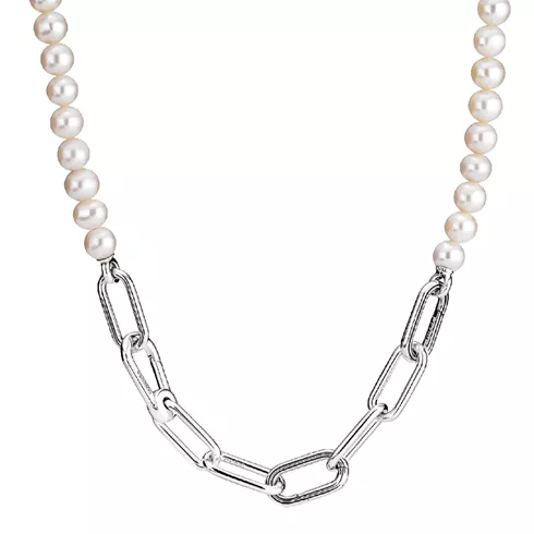 399658C01-45 PANDORA ME Treated Freshwater Cultured Pearl žensa ogrlica