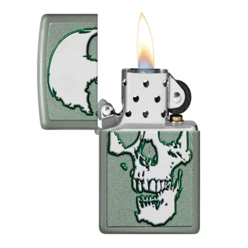 48489 ZIPPO Sage Skull upaljač