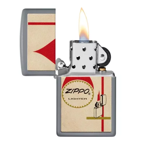 48496 ZIPPO Flat Grey upaljač