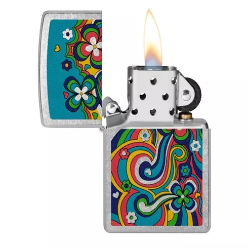 48579 ZIPPO Flower Power Design upaljač