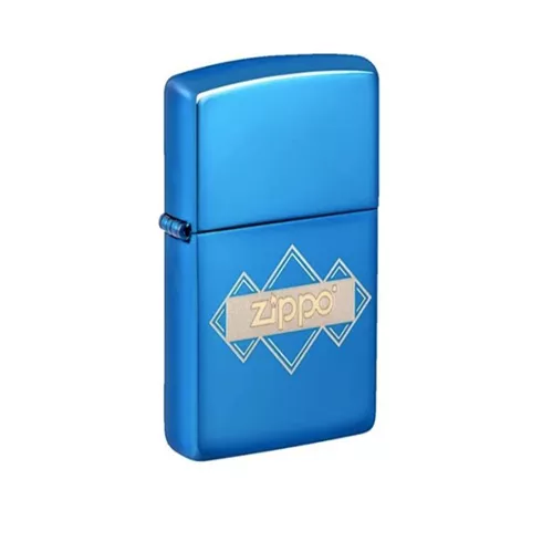 48706 ZIPPO ZIPPO Logo HIgh Polish Blue upaljač