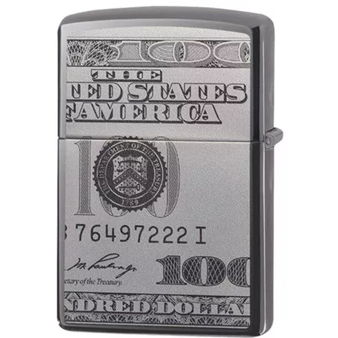 49025 ZIPPO Black Ice Currency upaljač