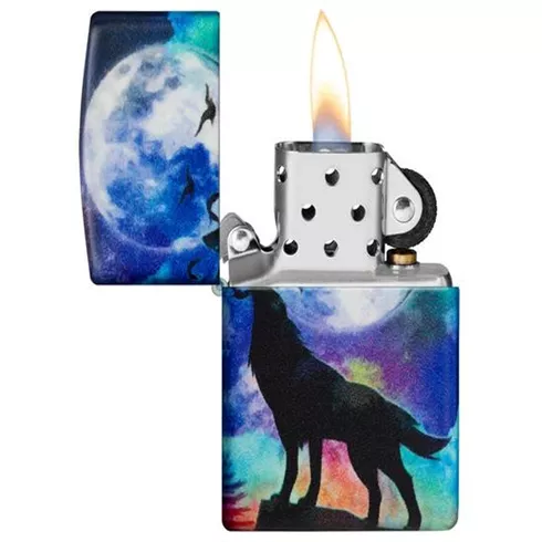 49683 ZIPPO Upaljač Wolf Design