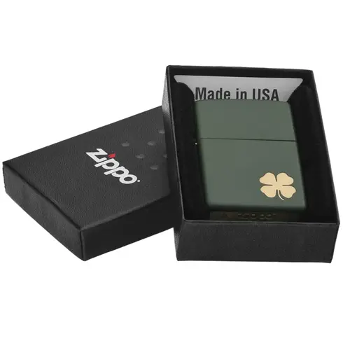 49796 ZIPPO Upaljač - Four Leaf Clover Des