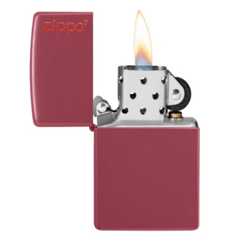 49844ZL ZIPPO Red Brick Matte Logo upaljač