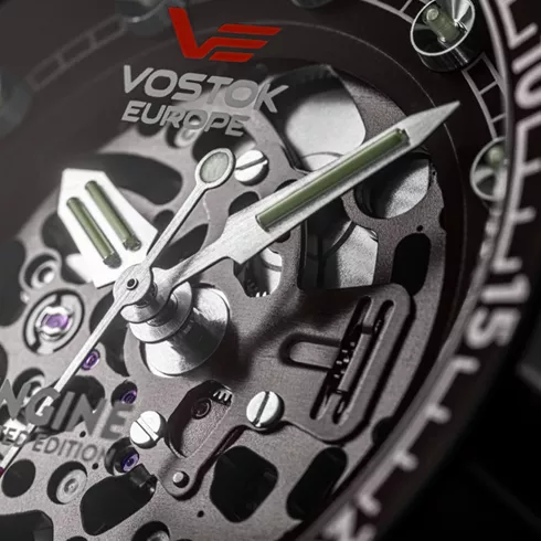 NH72A/571C647 VOSTOK EUROPE Engine Automatic Skeleton muški ručni sat