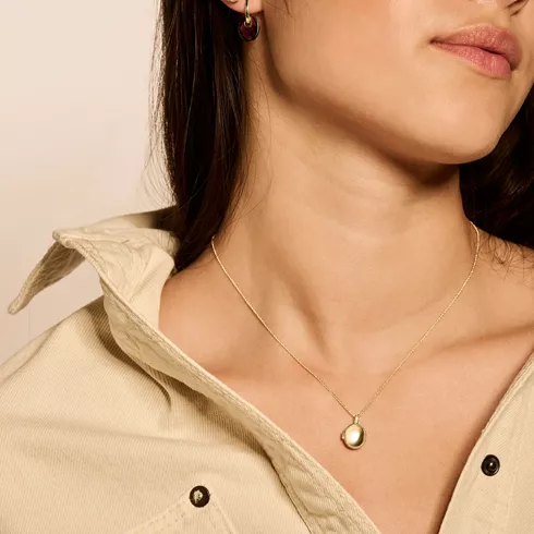 6087YGO BLUSH ZLATNI NAKIT 14ct ženski privezak