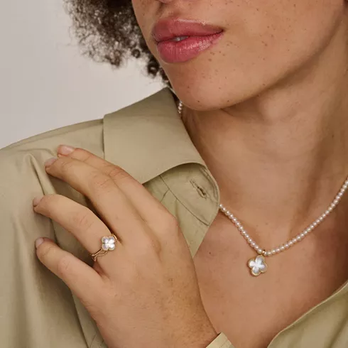 6096YMQ BLUSH NAKIT ženski privezak 14ct