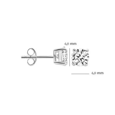 7014WZI BLUSH ZLATNI NAKIT 14ct ženske minđuše