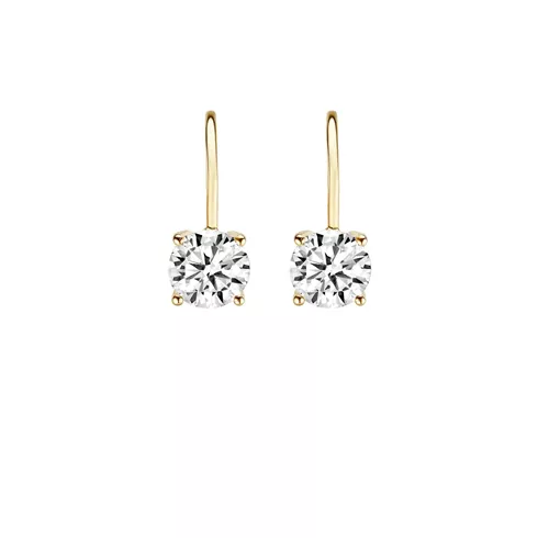 7055YZI BLUSH ZLATNI NAKIT 14ct ženske minđuše