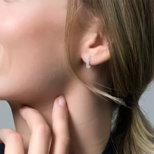 7134WZI BLUSH ZLATNI NAKIT 14ct ženske minđuše