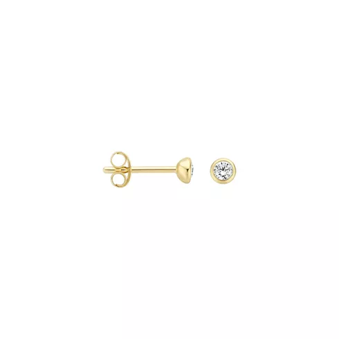 7214YZI BLUSH ženske minduše 14ct zlato