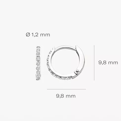 7268WZI BLUSH NAKIT ženske minđuše 14ct