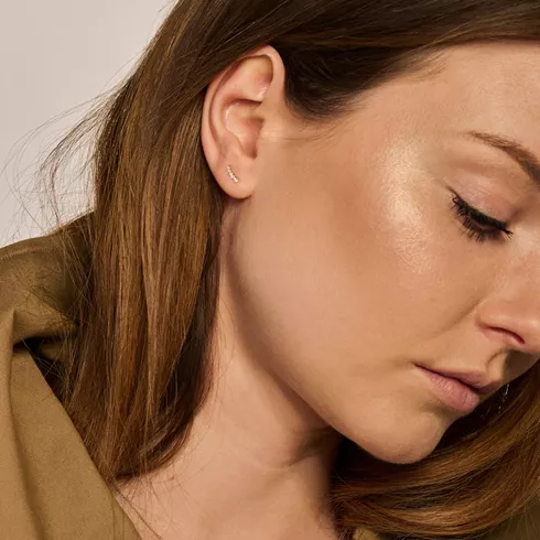 7319YZI BLUSH NAKIT ženske minđuše 14ct