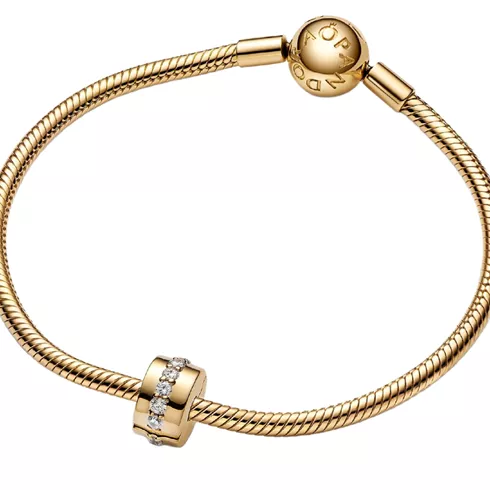761972C01 PANDORA Clear Sparkling Row privezak
