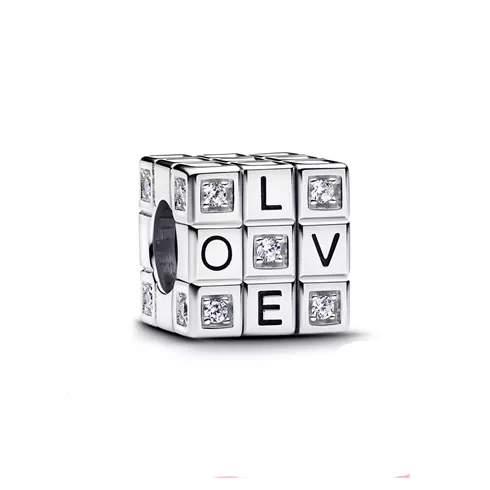793672C01 PANDORA Moveable Toy Cube privezak