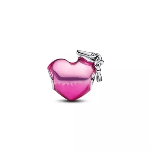 793788C01 PANDORA Graduation 2025 Heart privezak