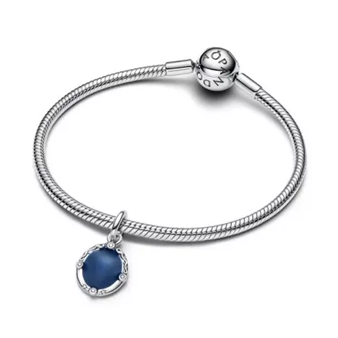793840C01 PANDORA Disney Snow White Magic Mirror Dangle privezak