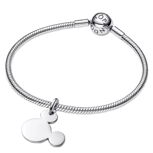 793994C00 PANDORA Disney Mickey Mouse Engravable Dangle privezak