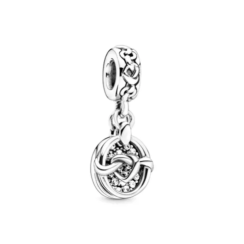 798095CZ PANDORA Knotted Heart privezak