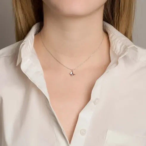 A3112-01G Victoria Cruz nakit ženska ogrlica