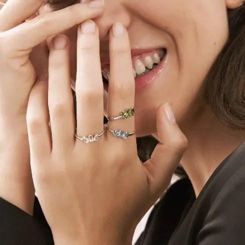 A4193-10HA Victoria Cruz nakit prsten