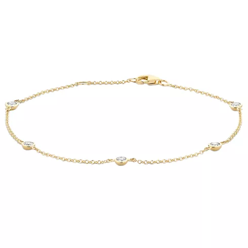 2187YZI BLUSH ZLATNI NAKIT 14ct ženska narukvica