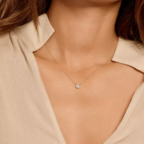 3049YZI BLUSH NAKIT ženska ogrlica 14ct