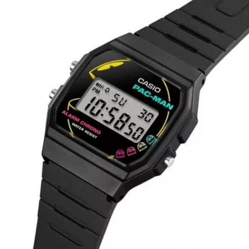 F-91WPC-1AER Casio Timeless Collection x Pac Man unisex ručni sat