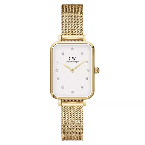 DW00100599 DANIEL WELLINGTON Quadro Lumine Pressed Evergold unisex ručni sat