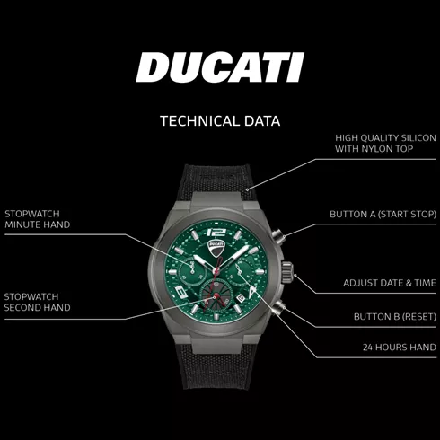 DTWGC0002001 DUCATI muški ručni sat
